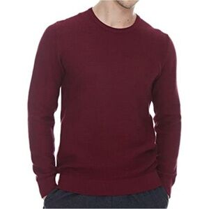 NWT CALVIN KLEIN Men's Regular-Fit Merino Wool Crewneck Sweater (XL)
